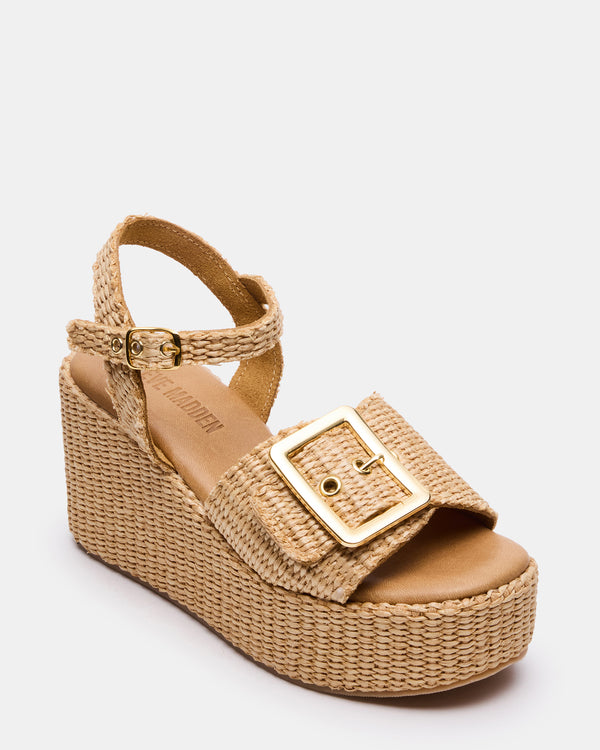 Steve Madden Cider Natural Raffia CIDERNATURALRAFFIA