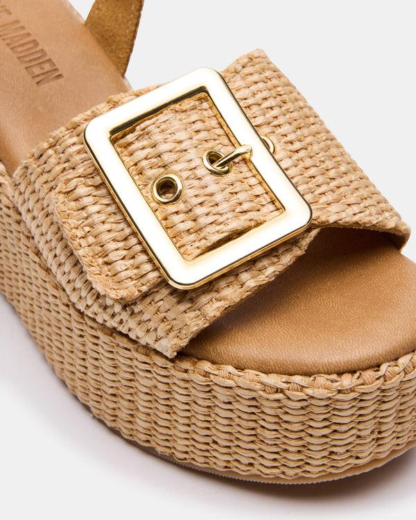 Steve Madden Cider Natural Raffia CIDERNATURALRAFFIA