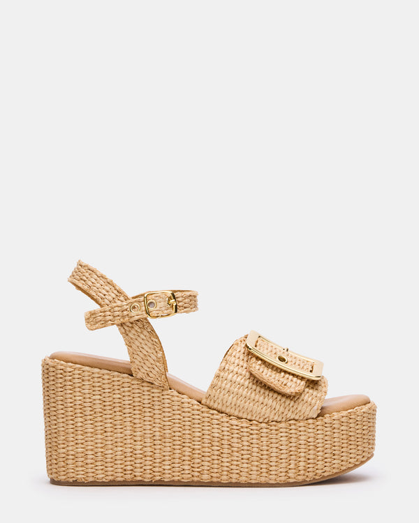 Steve Madden Cider Natural Raffia CIDERNATURALRAFFIA