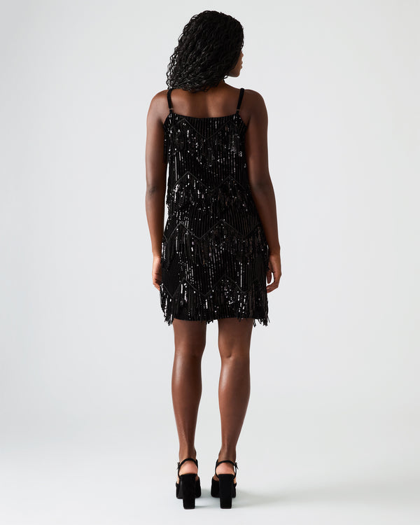 Steve Madden Cindi Sequin Skirt Black CINDISEQUINSKIRT