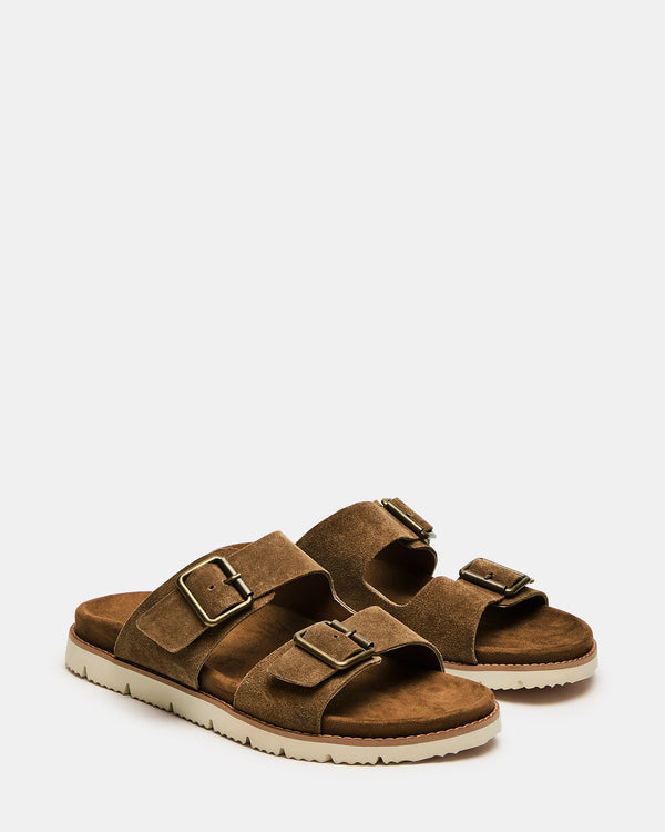 Steve Madden Corban Tobacco Suede CORBAN MEN'S SHOES