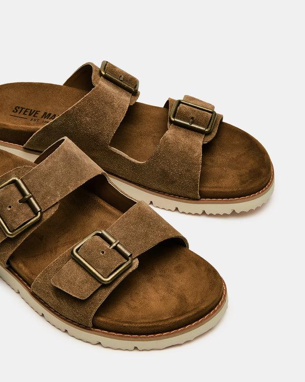 Steve Madden Corban Tobacco Suede CORBAN MEN'S SHOES