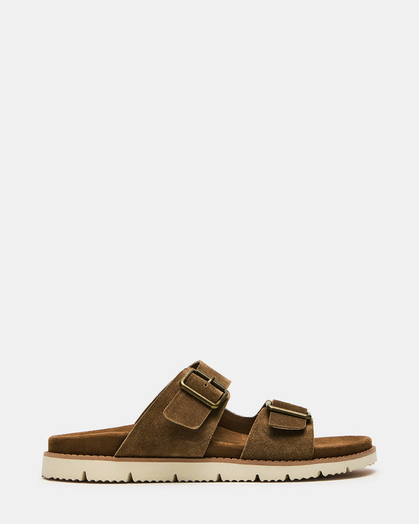 Steve Madden Corban Tobacco Suede CORBAN MEN'S SHOES