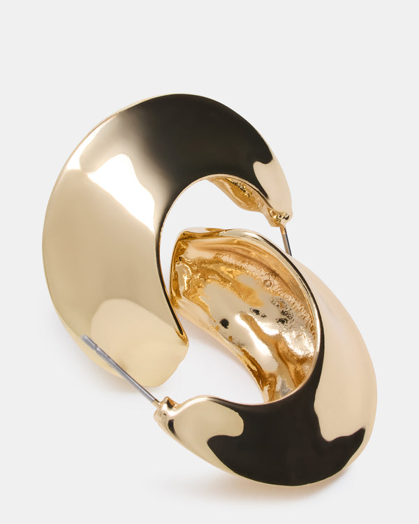 Steve Madden Crescent Earrings Gold CRESCENTEARRINGS