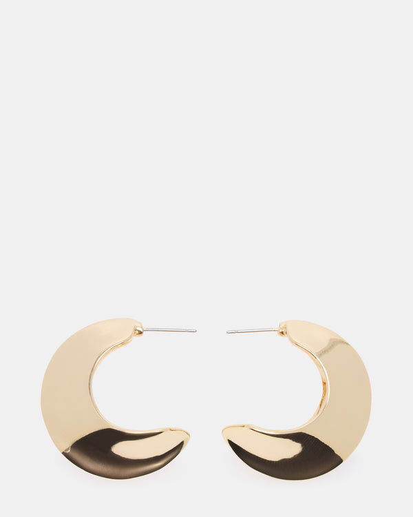 Steve Madden Crescent Earrings Gold CRESCENTEARRINGS