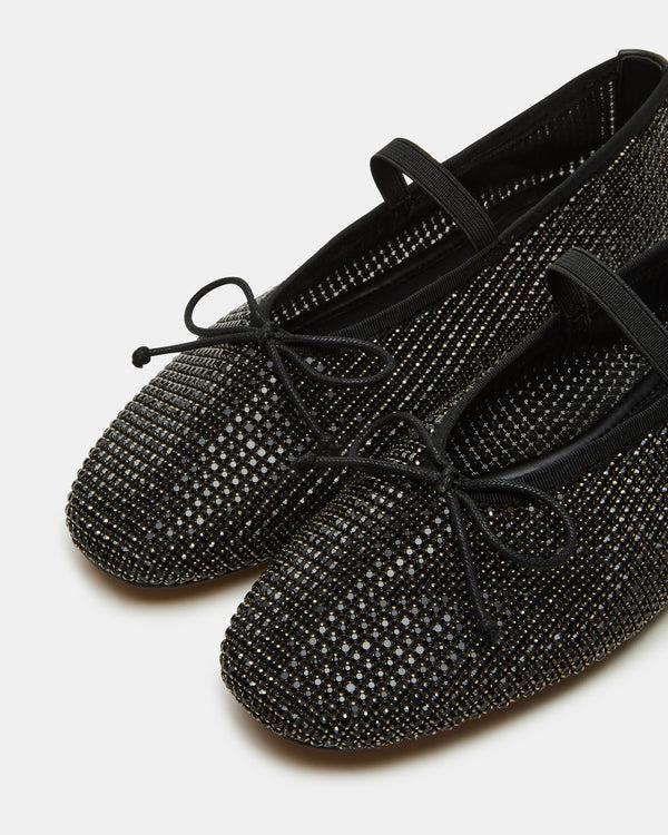 Steve Madden Delara Black Multi Rhinestones DELARARHINESTONES