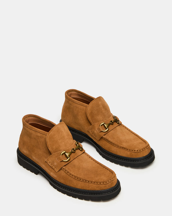 Steve Madden Deputy Chestnut Suede DEPUTY MEN'S SHOES