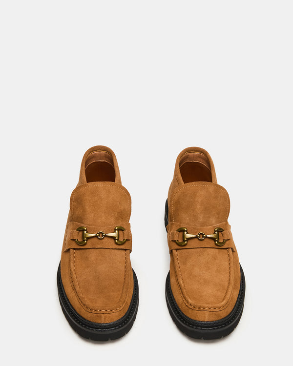 Steve Madden Deputy Chestnut Suede DEPUTY MEN'S SHOES