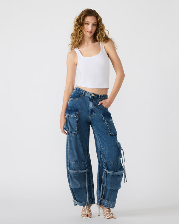 Steve Madden Duo Medium Denim Pant DUOMEDIUMDENIMPANT