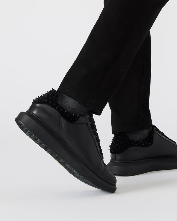 Steve Madden Frosting Black Velvet FROSTING MEN'S SHOES