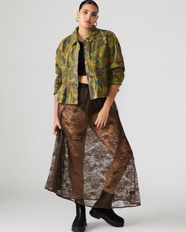 Steve Madden Gisela Skirt Dark Espresso GISELASKIRT