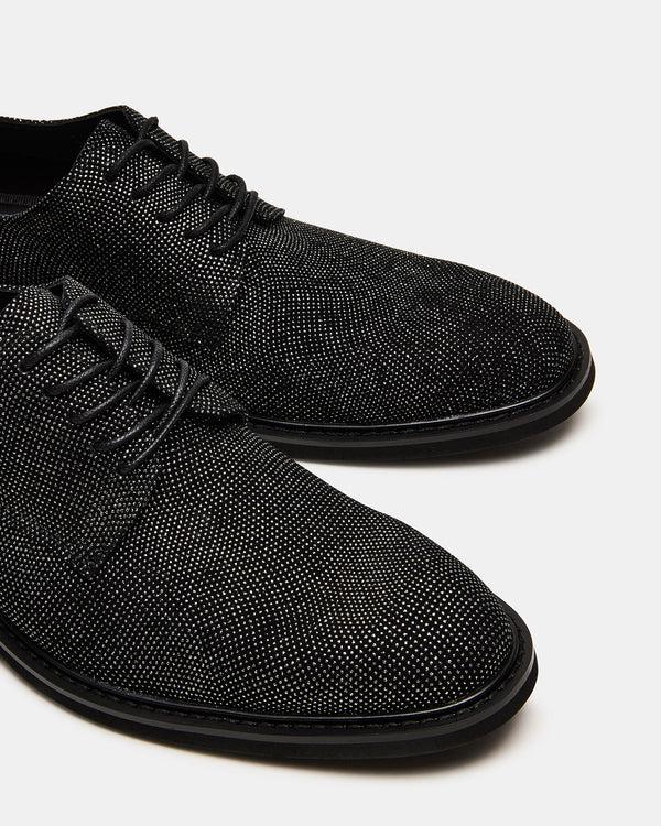 Steve Madden Hadar Black Metallic HADAR MEN'S SHOES