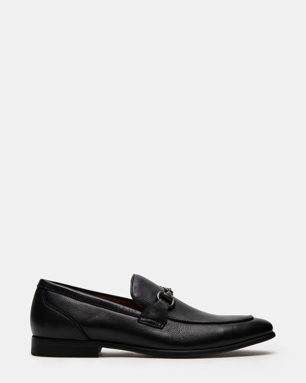Steve Madden Jayshan Black Leather JAYSHAN MEN'S SHOES