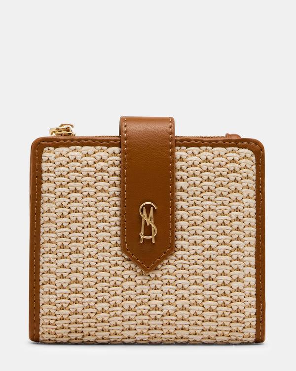 Steve Madden Jem Straw Wallet Light Natural JEMSTRAWWALLET