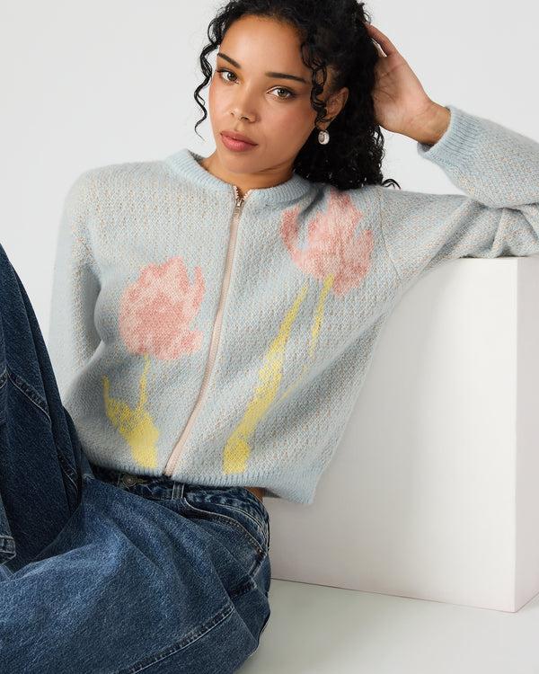 Steve Madden Jena Sweater Jacket Multi JENASWEATERJACKET