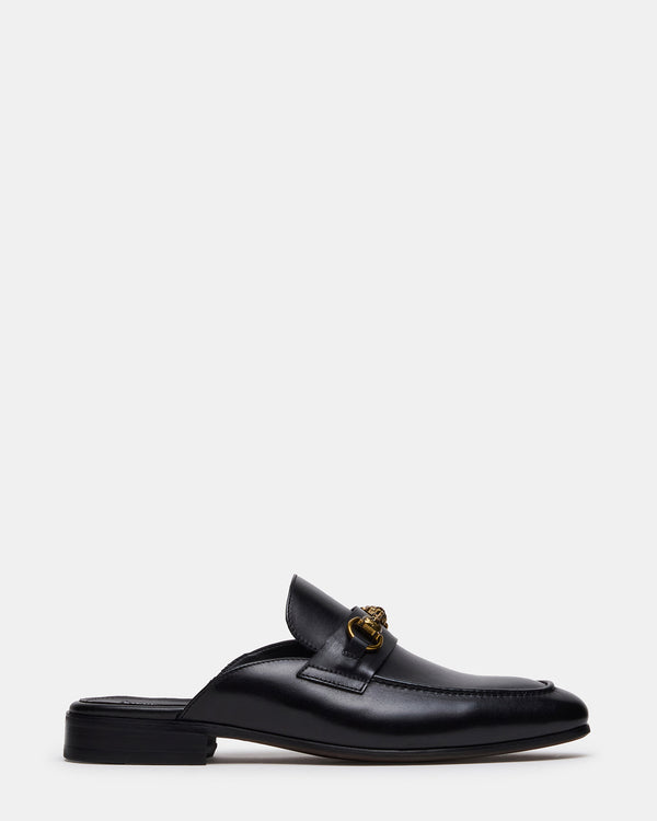 Steve Madden Jovian Black Leather JOVIAN MEN'S SHOES