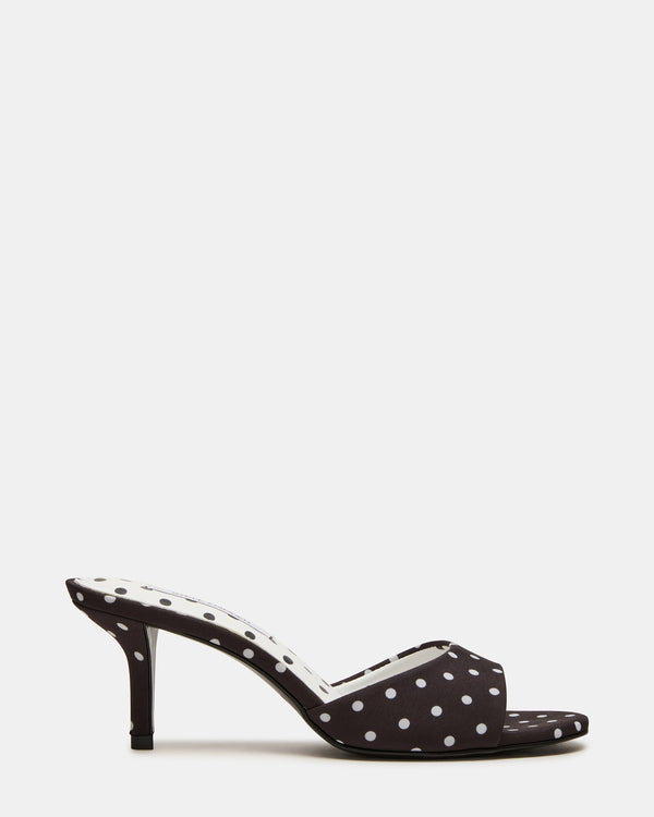 Steve Madden Kendrix Black/white Polka Dot KENDRIXBLACK/WHITEPOLKADOT