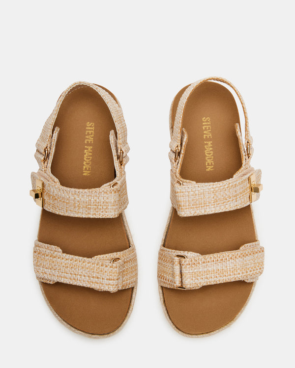 Steve Madden Kids' Bigmona Raffia KIDS'BIGMONA KIDS' SHOES