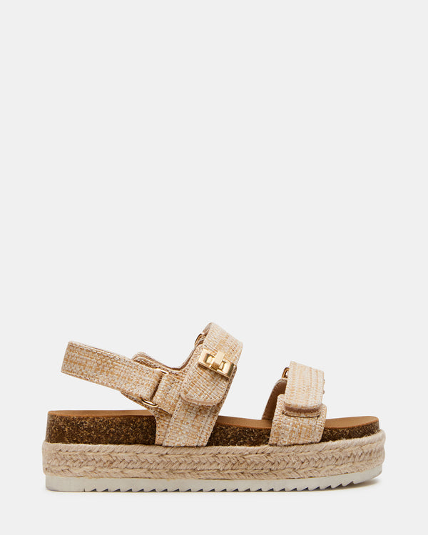 Steve Madden Kids' Bigmona Raffia KIDS'BIGMONA KIDS' SHOES