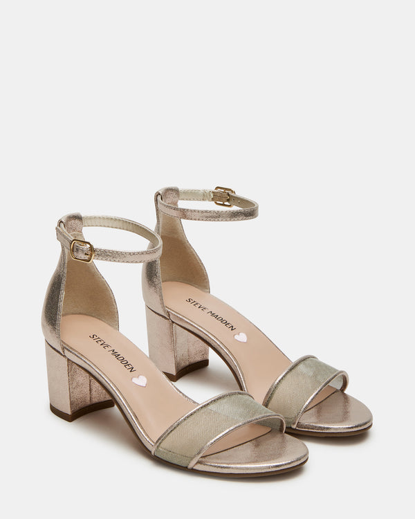 Steve Madden Kids' Carrson Gold KIDS'CARRSON KIDS' SHOES