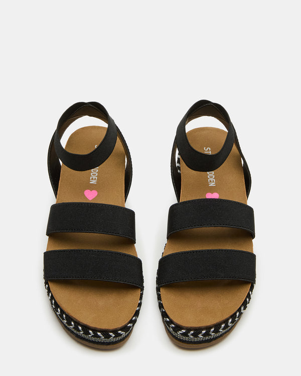 Steve Madden Kids' Charisa Black KIDS'CHARISA KIDS' SHOES