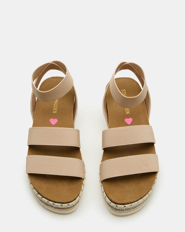 Steve Madden Kids' Charisa Natural KIDS'CHARISA KIDS' SHOES