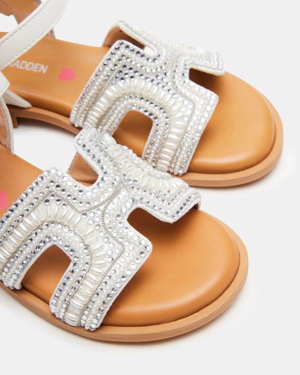 Steve Madden Kids' Haydlyn Ivory KIDS'HAYDLYN KIDS' SHOES