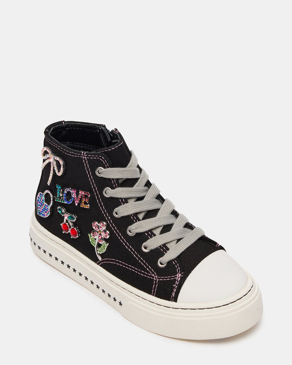 Steve Madden Kids' Joycee Black KIDS'JOYCEE KIDS' SHOES