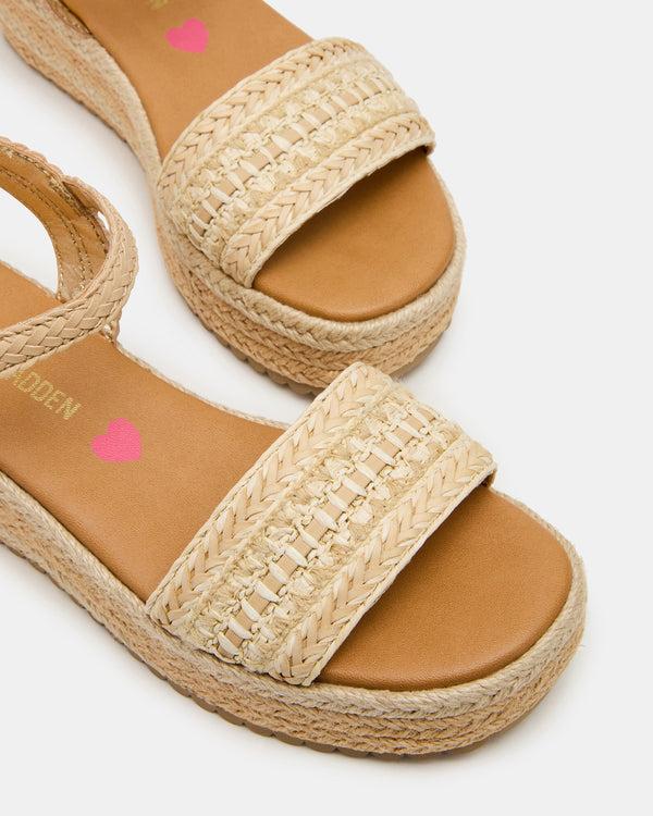 Steve Madden Kids' Kiko Natural KIDS'KIKO KIDS' SHOES