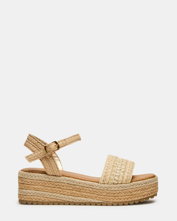 Steve Madden Kids' Kiko Natural KIDS'KIKO KIDS' SHOES