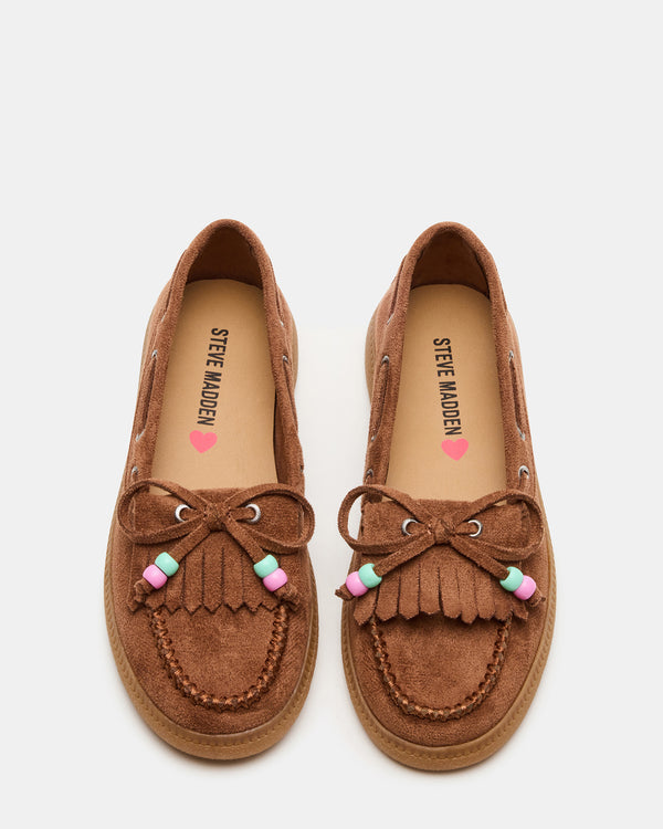 Steve Madden Kids' Krisp Cognac KIDS'KRISP KIDS' SHOES