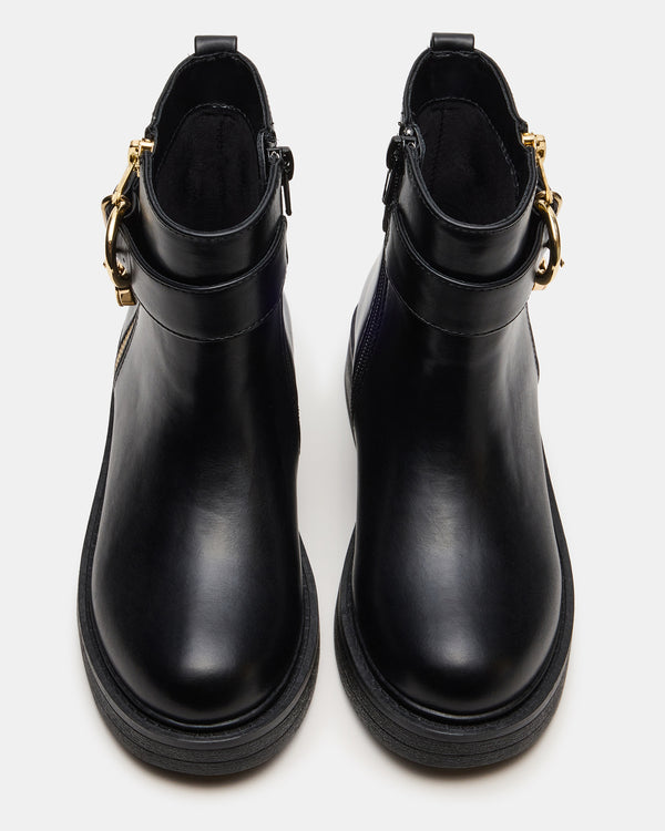 Steve Madden Kids' Locket Black KIDS'LOCKET KIDS' SHOES