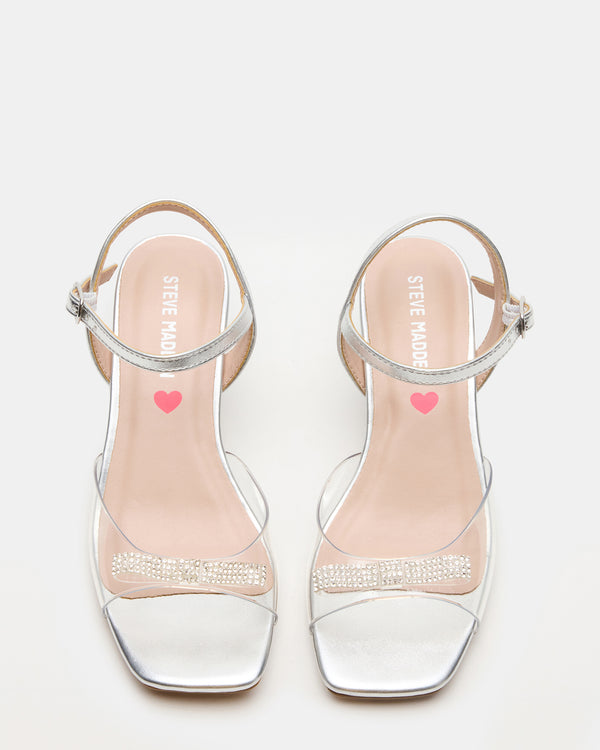 Steve Madden Kids' Merry Silver KIDS'MERRY KIDS' SHOES