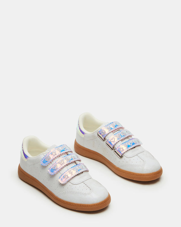 Steve Madden Kids' Momentum Off White Fabric KIDS'MOMENTUM KIDS' SHOES