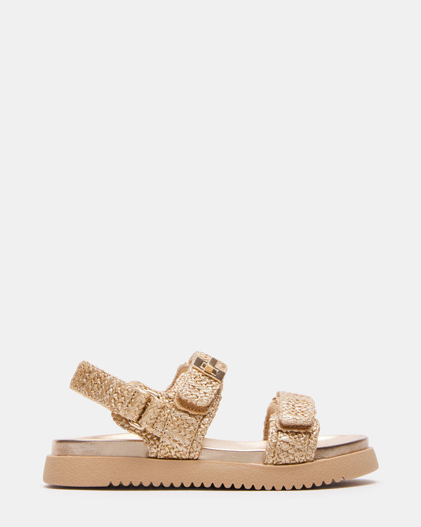 Steve Madden Kids' Mona Gold Multi KIDS'MONA KIDS' SHOES