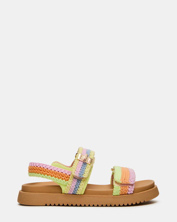 Steve Madden Kids' Mona Pastel Multi KIDS'MONA KIDS' SHOES