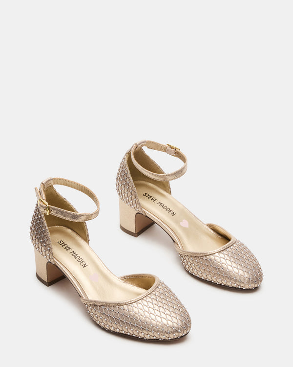 Steve Madden Kids' Prettyy Gold KIDS'PRETTYY KIDS' SHOES