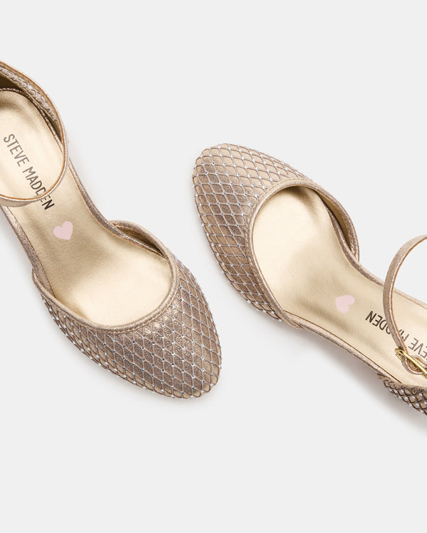 Steve Madden Kids' Prettyy Gold KIDS'PRETTYY KIDS' SHOES