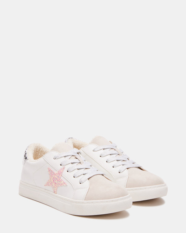 Steve Madden Kids' Rezume White Multi KIDS'REZUME KIDS' SHOES