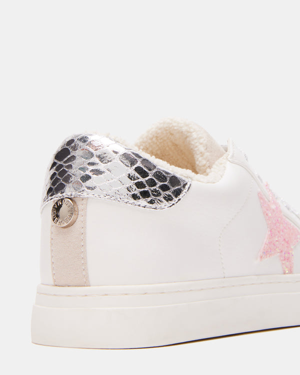 Steve Madden Kids' Rezume White Multi KIDS'REZUME KIDS' SHOES