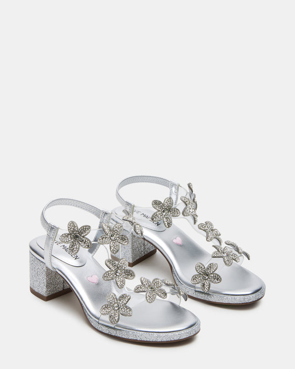 Steve Madden Kids' Savvy Silver KIDS'SAVVY KIDS' SHOES