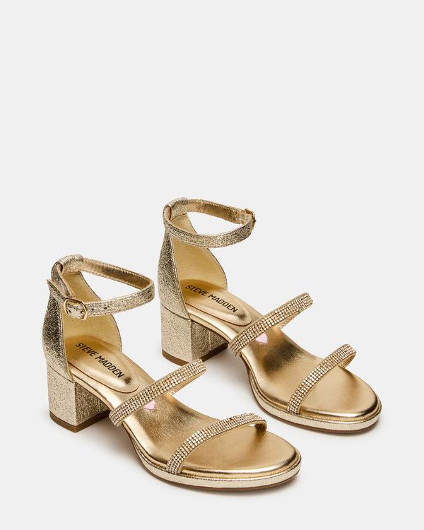Steve Madden Kids' Sizzle Gold KIDS'SIZZLE KIDS' SHOES