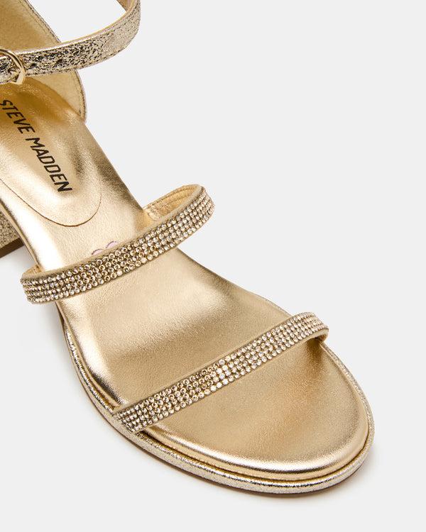 Steve Madden Kids' Sizzle Gold KIDS'SIZZLE KIDS' SHOES