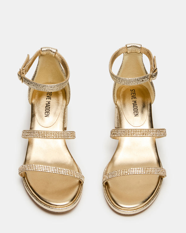 Steve Madden Kids' Sizzle Gold KIDS'SIZZLE KIDS' SHOES
