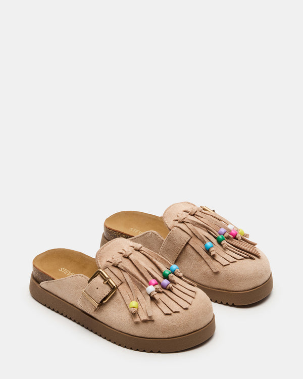 Steve Madden Kids' Treat Taupe KIDS'TREAT KIDS' SHOES
