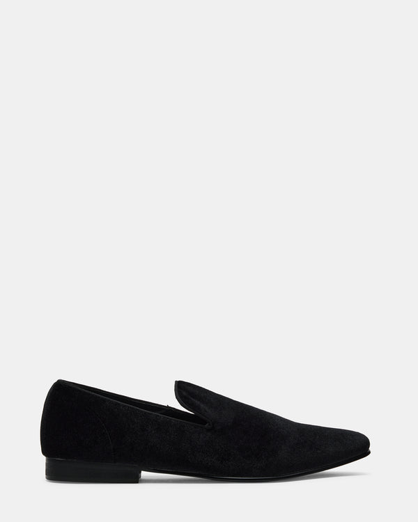 Steve Madden Laight Black Velvet LAIGHT MEN'S SHOES