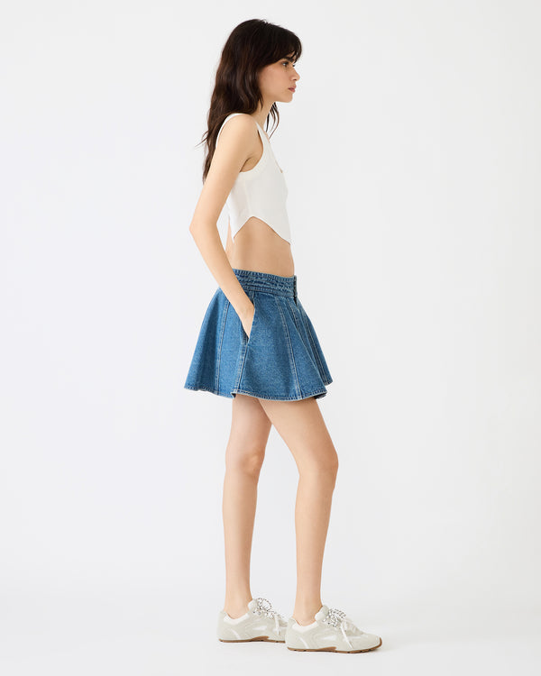 Steve Madden Lilliany Skirt Aruba Blue LILLIANYSKIRT
