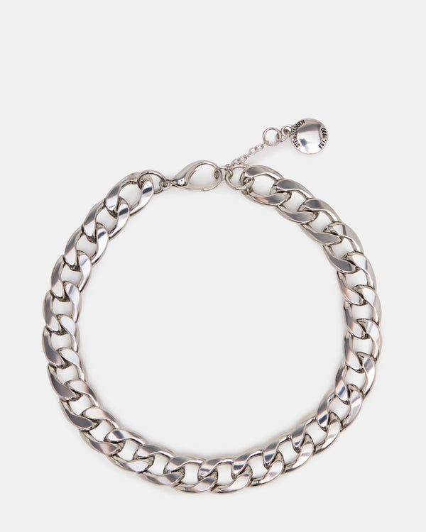 Steve Madden Link Chain Anklet Silver LINKCHAINANKLET