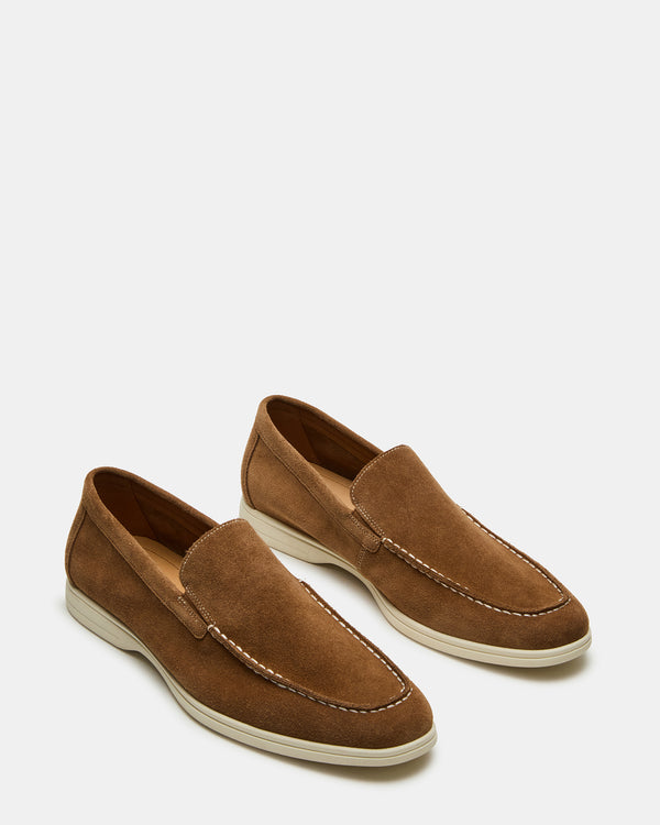 Steve Madden Linux Chestnut Suede LINUX MEN'S SHOES