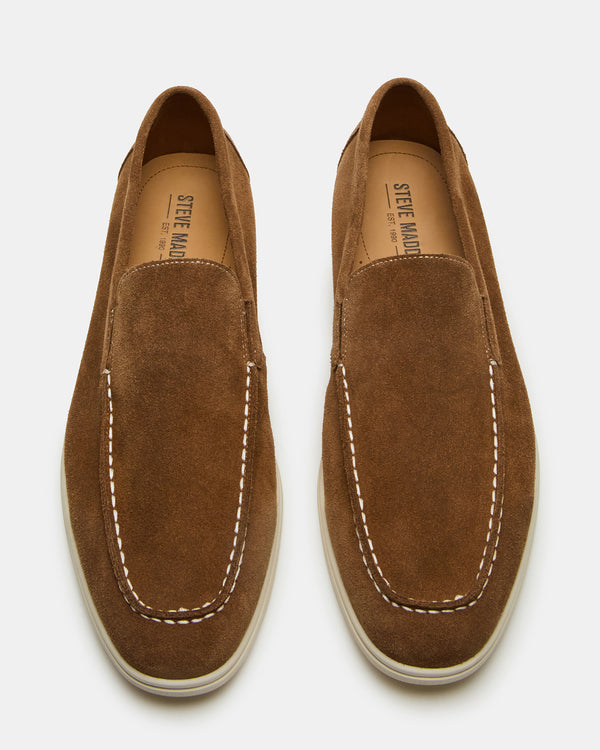 Steve Madden Linux Chestnut Suede LINUX MEN'S SHOES